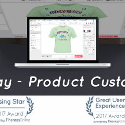 Inkybay product customizer wins ecommerce award