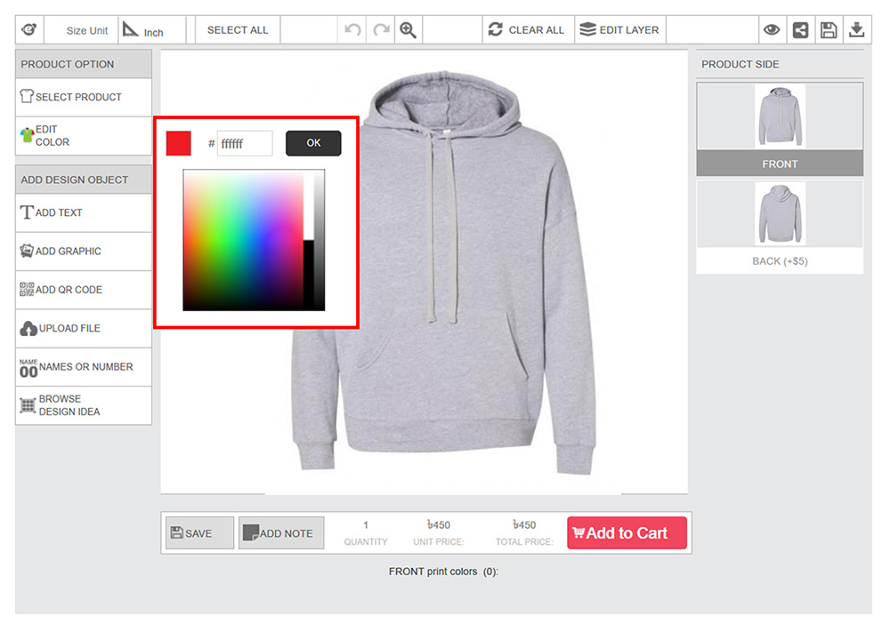 Inkybay custom full color example