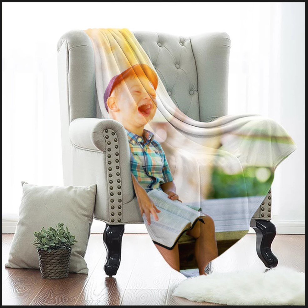 Photo Printed Custom Blankets