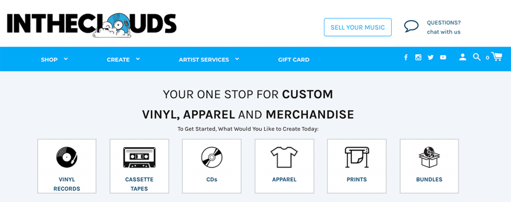 In The Clouds - YOUR ONE STOP FOR CUSTOM VINYL, APPAREL AND MERCHANDISE