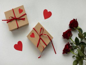 Custom Valentine Gift Box, Personalized Valentine Gifts