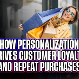 Cover of how repeat Customer is increased by personalization